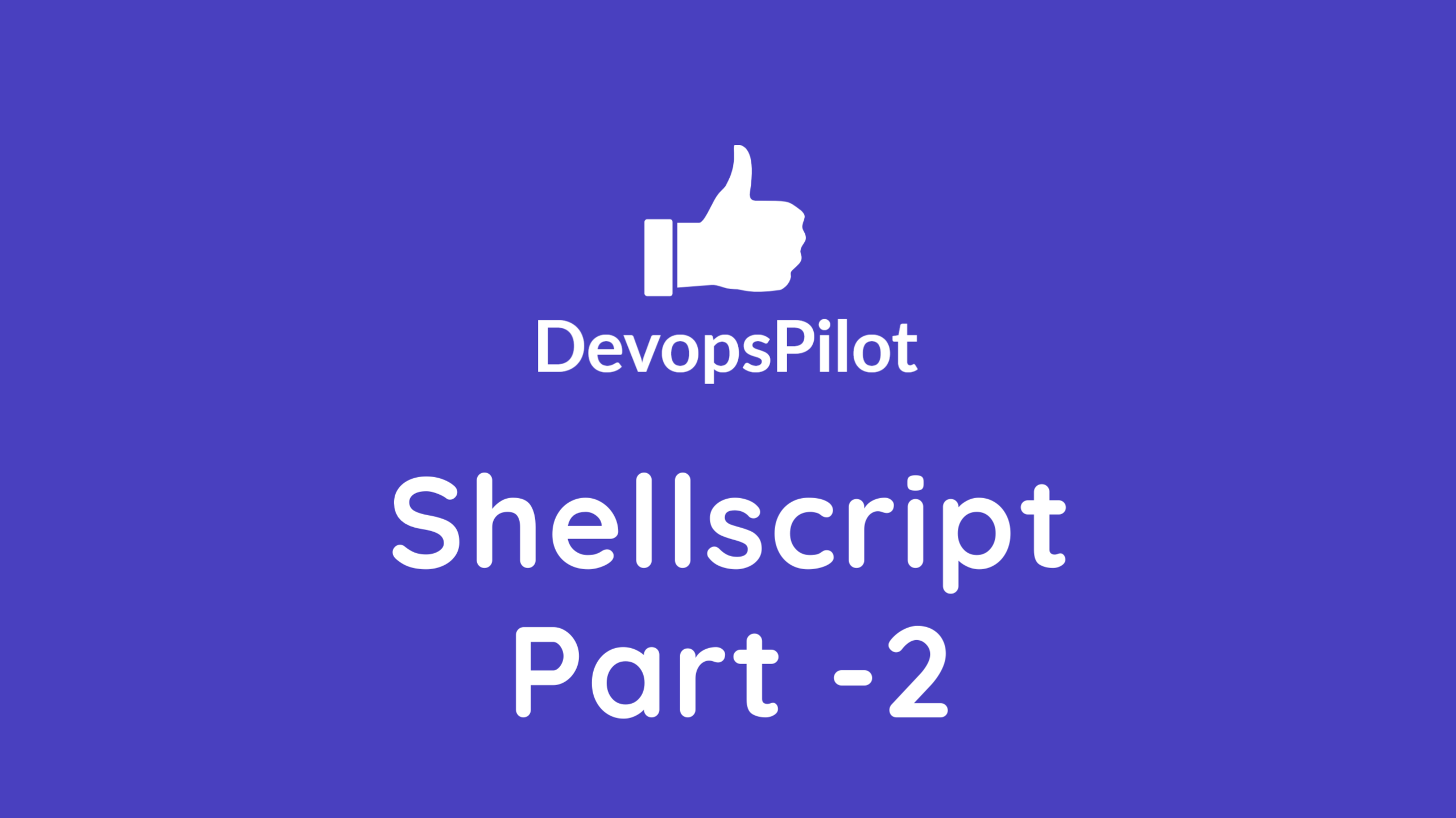 Shellscript part-2